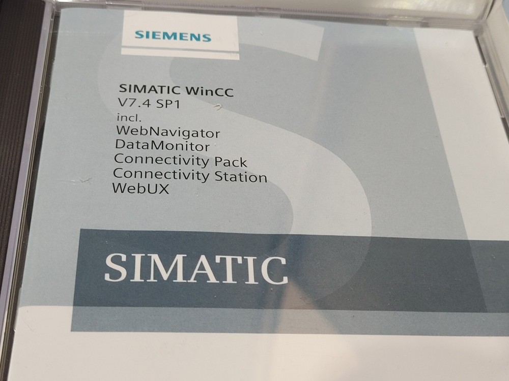 Siemens Simatic Wincc rt Client v7.4 Software SP1 6AV6381-2CA07-4AX0