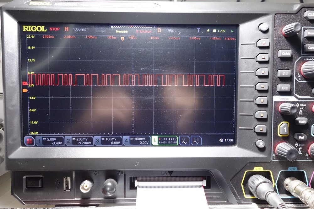 Rigol MSO5000 PLA2216 Custom 16 Channel Logic Probe with Cable, Test Clips