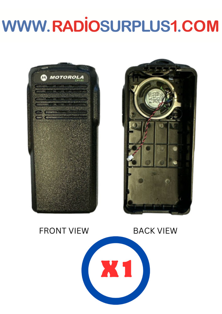 1 x Motorola CP185 NKP Housing Only - Black - PMDN4180