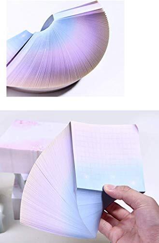Note Pads, Scratch&Writing Pads, Not sticky, Super Thick 4x4 Inches, 400 Sheets