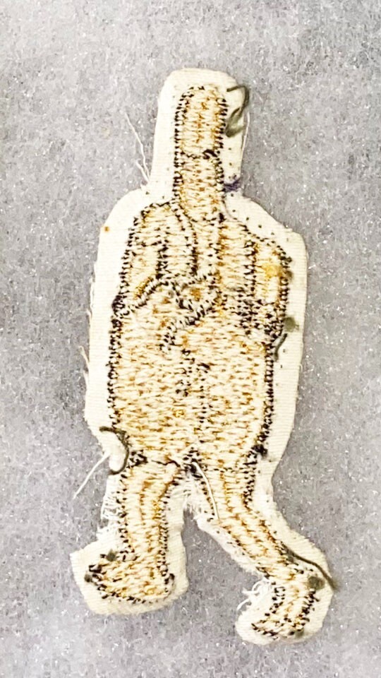 VN Era Walking Middle Finger Patch