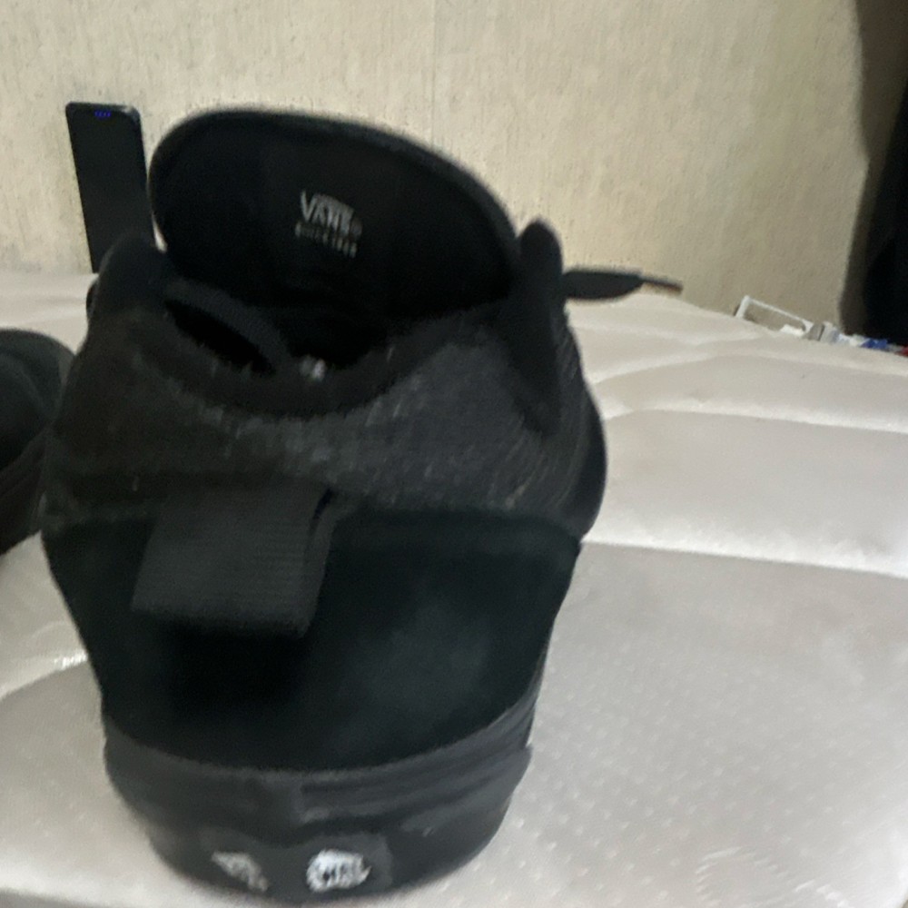 VANS Black Skateboarding Shoes