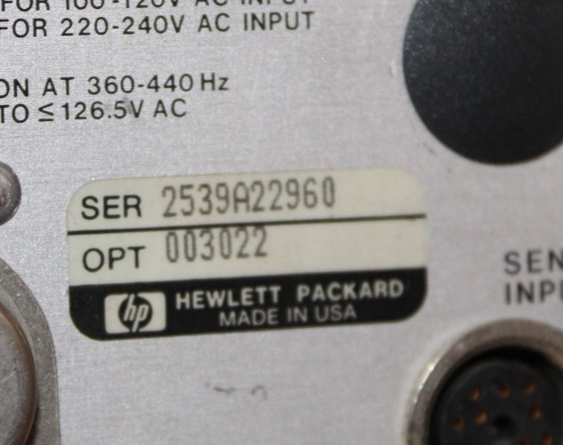 HP 436A POWER METER