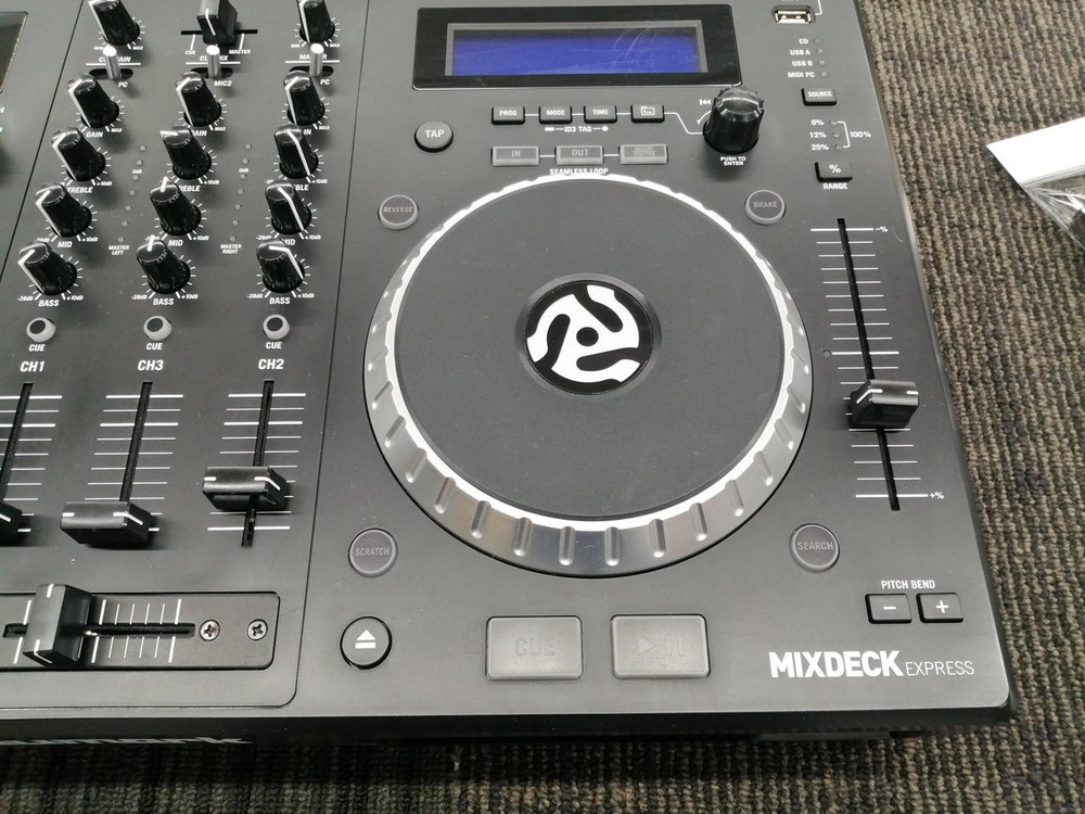 Numark Mixdeck Express 100V DJ Controller Ready to Use Fully Functional