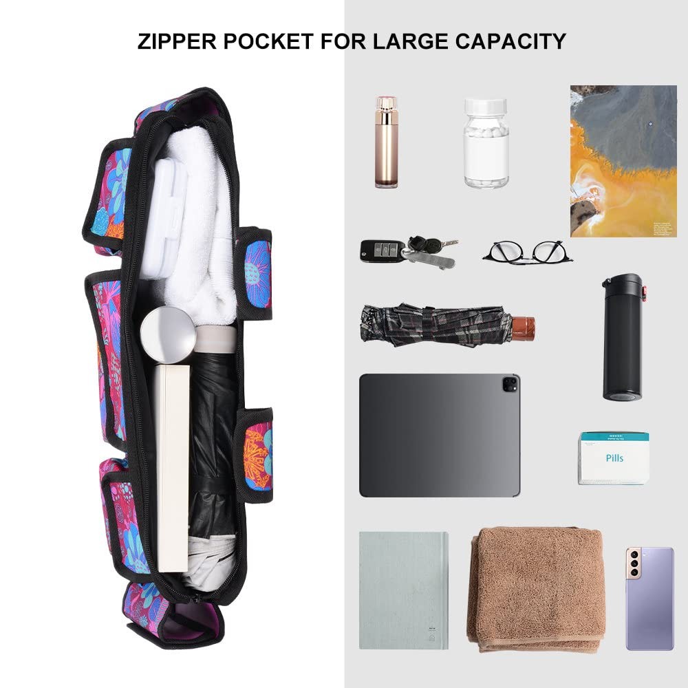 supregear Walker Bag Basket, Multi Pockets Folding Walker Pouch with Cup Hold...