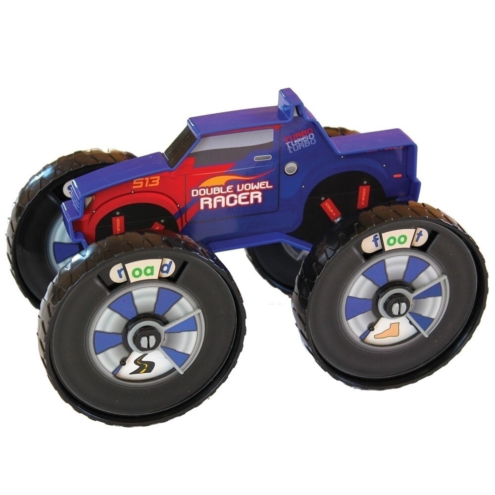 NEW Junior Learning Read Racers - Learn Sounds - Read & Spell - Self Check