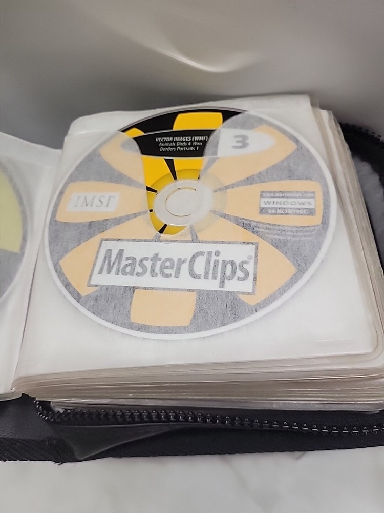 IMSI MasterClips 500,000+ Design Guide & Image Catalog Sampler with 28 CD's