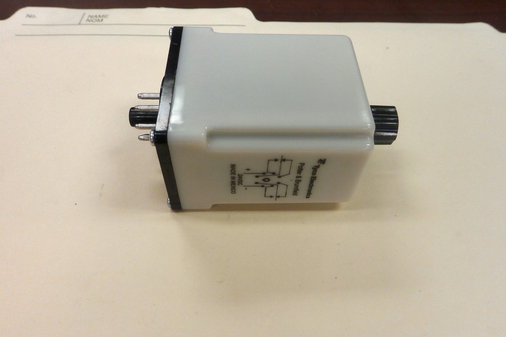 Tyco Electronic CHD-38-30003 Used Time Delay Relay (Adjustable)
