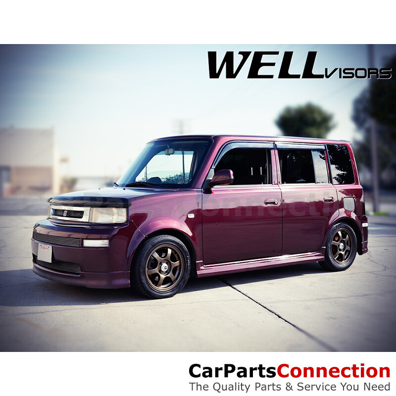 WellVisors Window Visors 04-07 Scion xB Side Deflectors