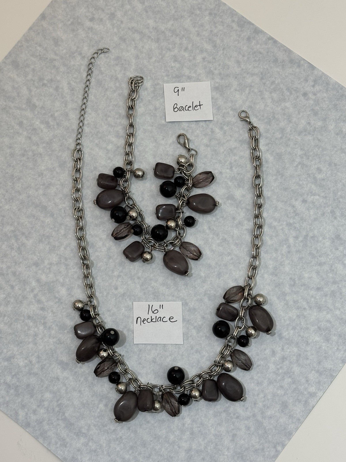 Paparazzi Jewelry Lot 16 pc - 8 Necklace Earring Sets & Bracelet - Mixed Metals