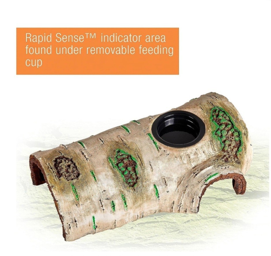 Zilla Rapid Sense Uv Detecting Decor Poplar Log Large