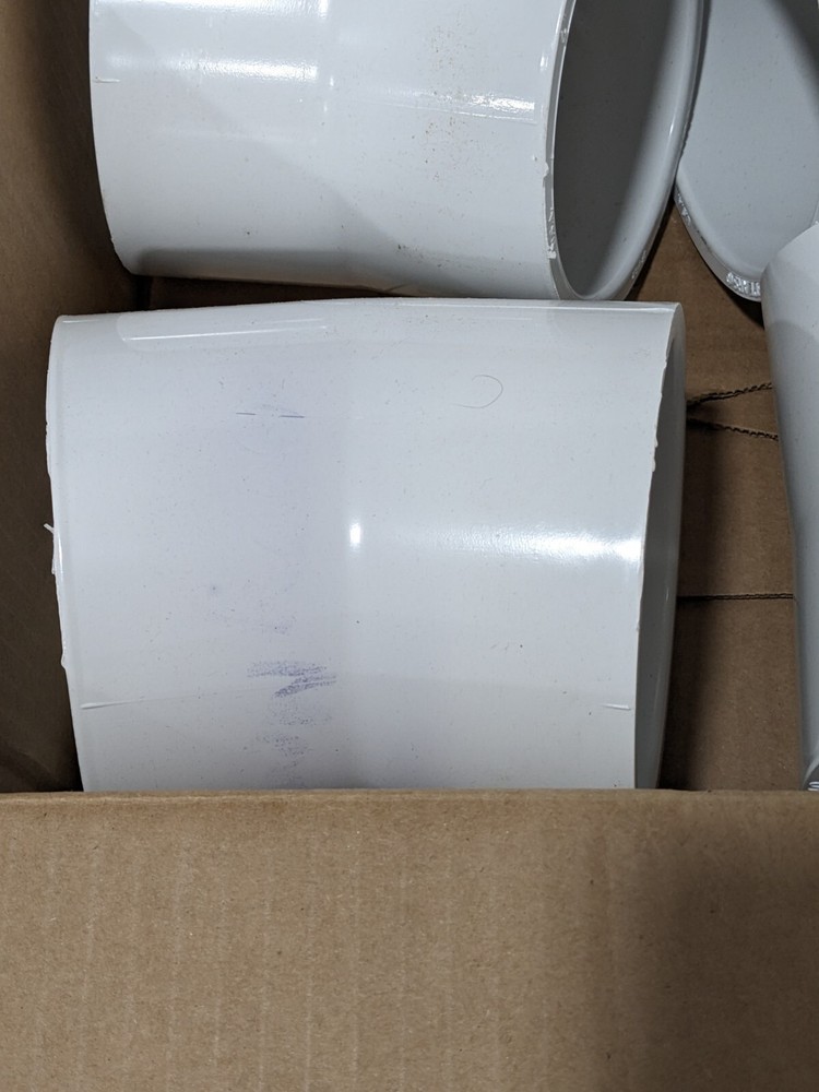 Spears 4" PVC Schedule 40 Elbow 22 Socket X Socket, Qty 4 416-040