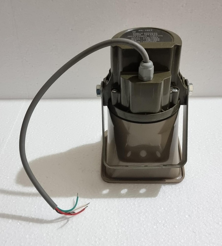 APOLLO PUBLIC ADDRESS HORN SPEAKER INPUT POWER : 15WATTS *NEW*