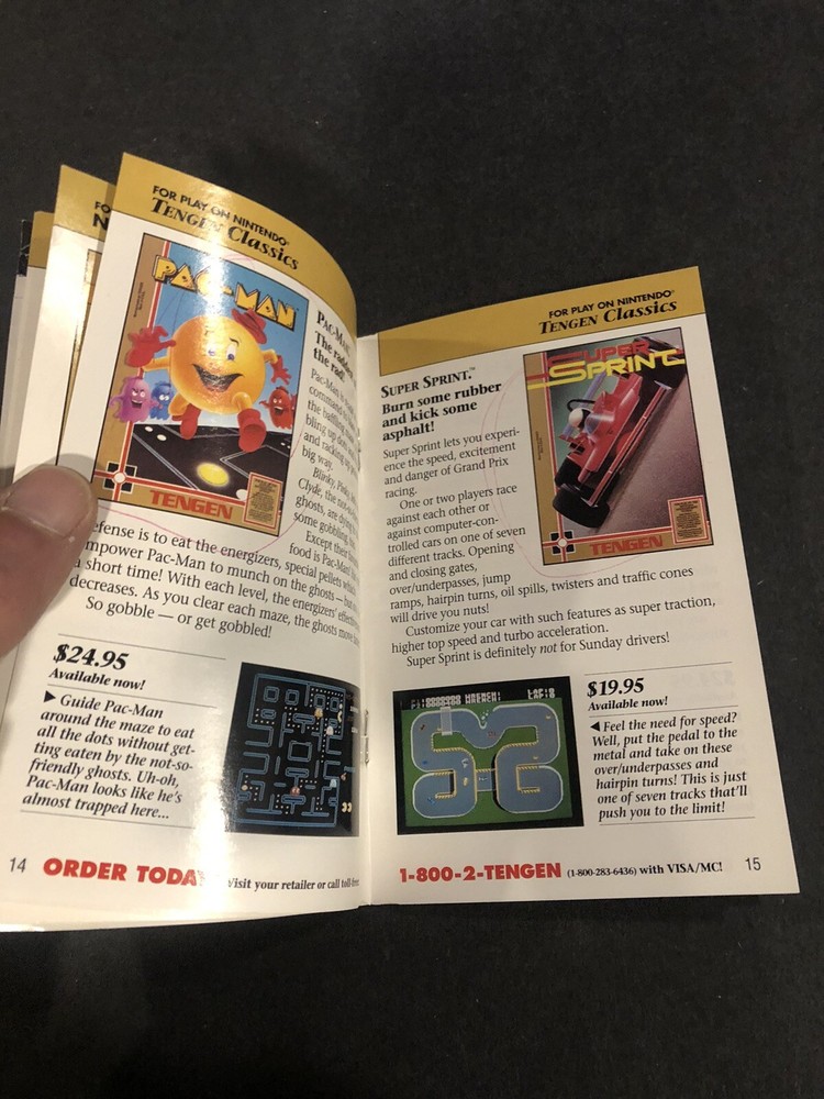 Tengen mailer Insert Catalog