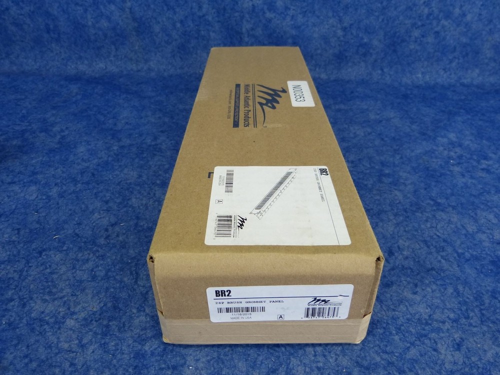 NEW Middle Atlantic BR2 2RU Space Brush Grommet Panel (H4)
