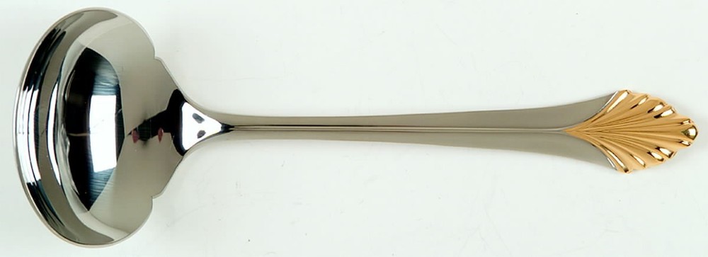 Yamazaki Monique Gold  Solid Gravy Ladle 802027