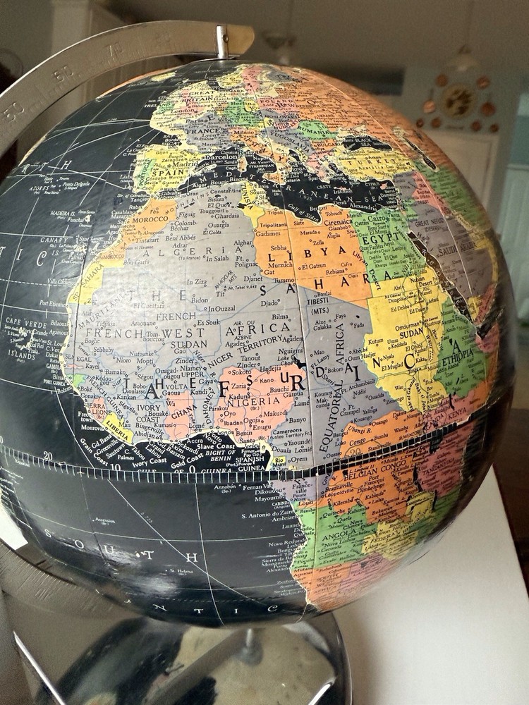 Vtg 1960’s Replogle 12" Starlight Globe