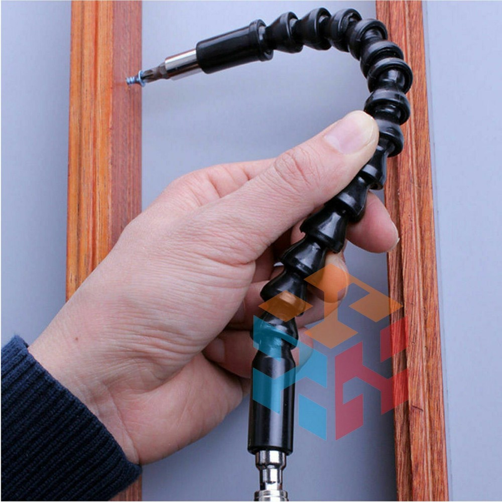 2X Extension Screwdriver Drill Bit Flexible Shaft Holder Tool Attachment