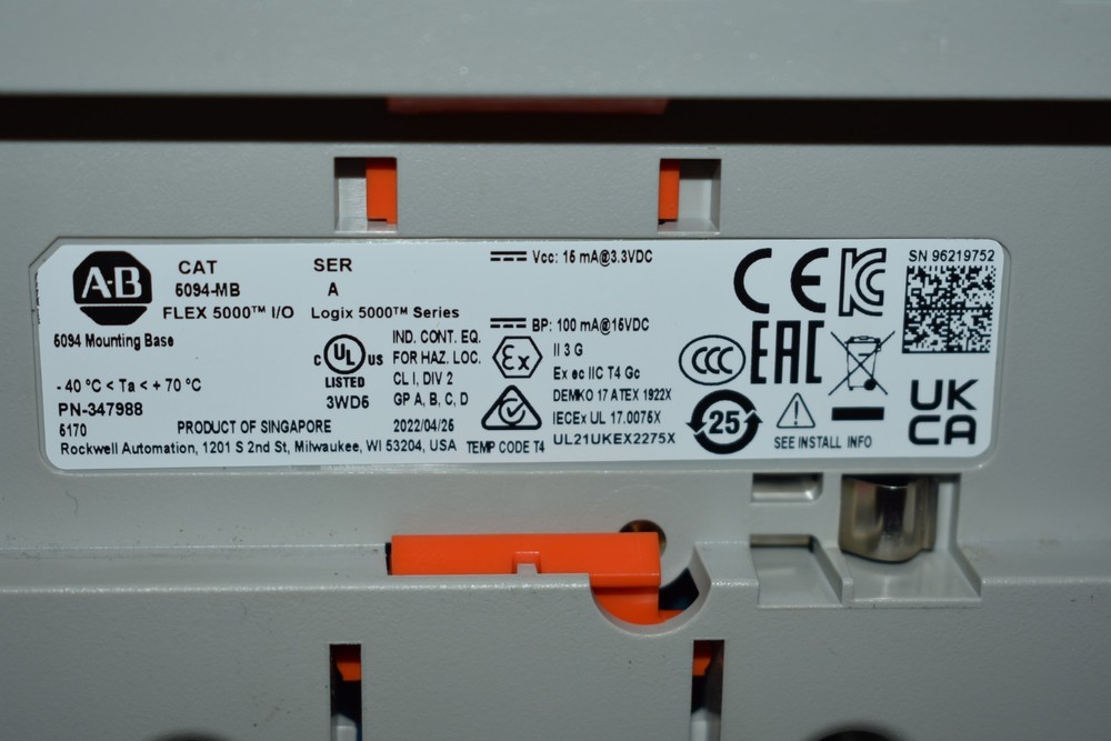 5094-MB Allen-Bradley Base Module New Surplus