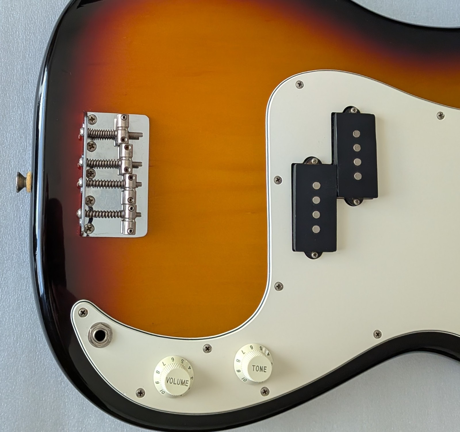 1994 Fender Standard Precision BASS LOADED BODY - Brown Sunburst P-Bass - MIM