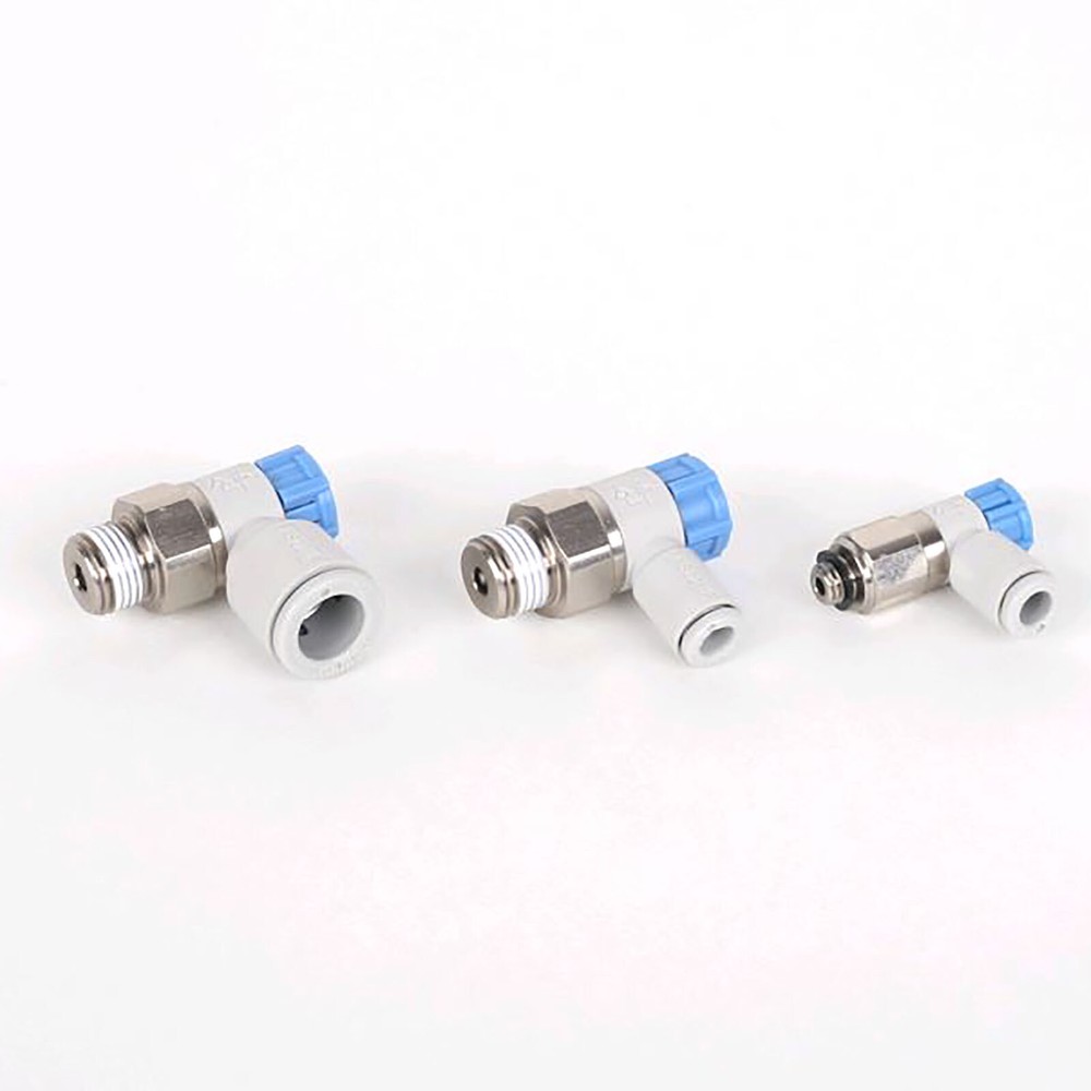 10pcs SMC AS1211F-M5-06A Speed Controller W/ Fitting New