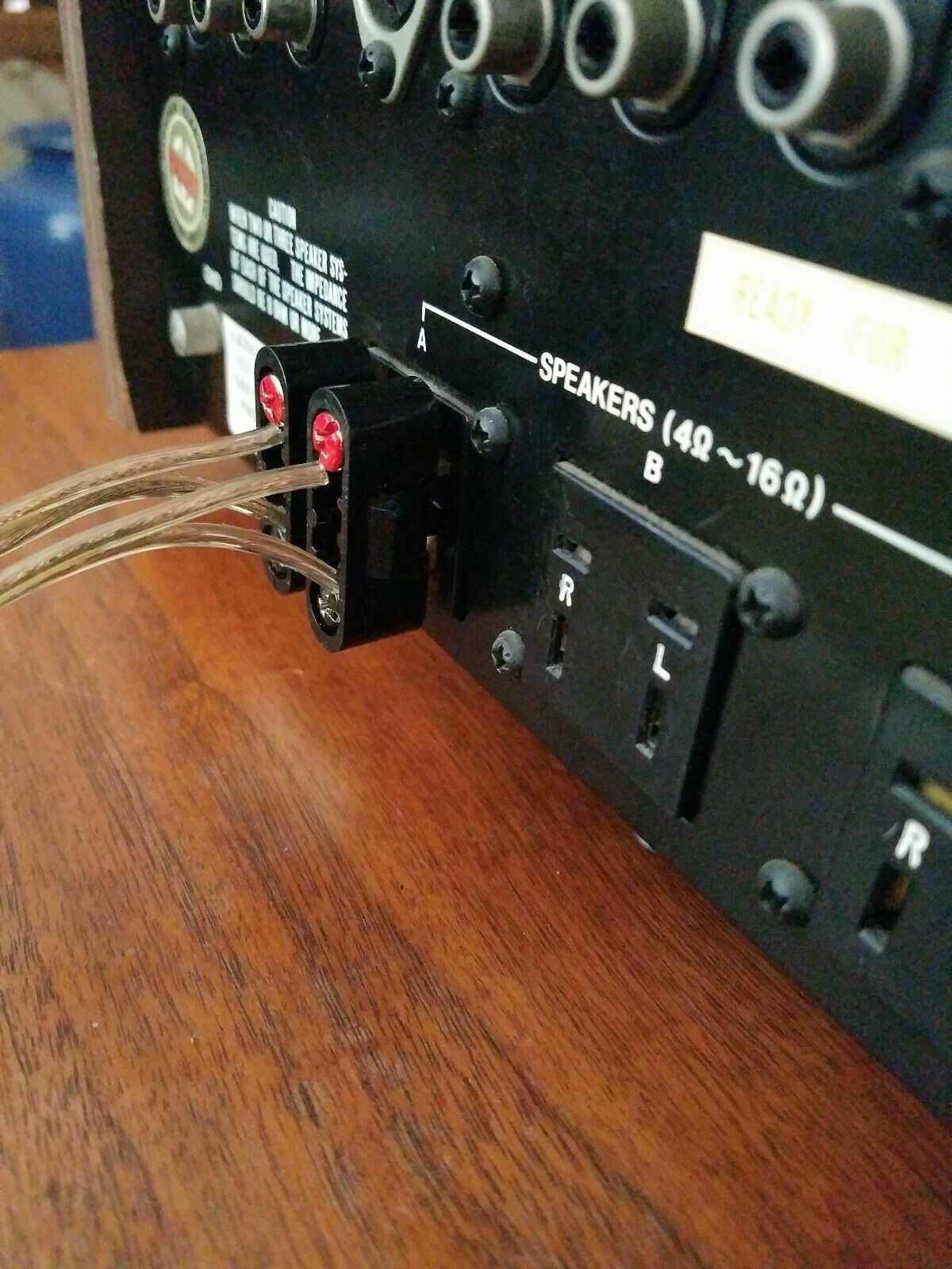 2 Pioneer Speaker Plug Connector SX-2500 SX-3000 SX-6000 SX-9000 QX-8000 QX-9900