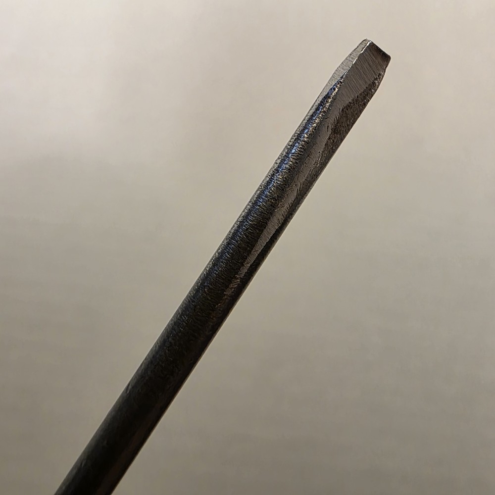 Stanley Flat Slotted Screwdriver USA Small Yellow