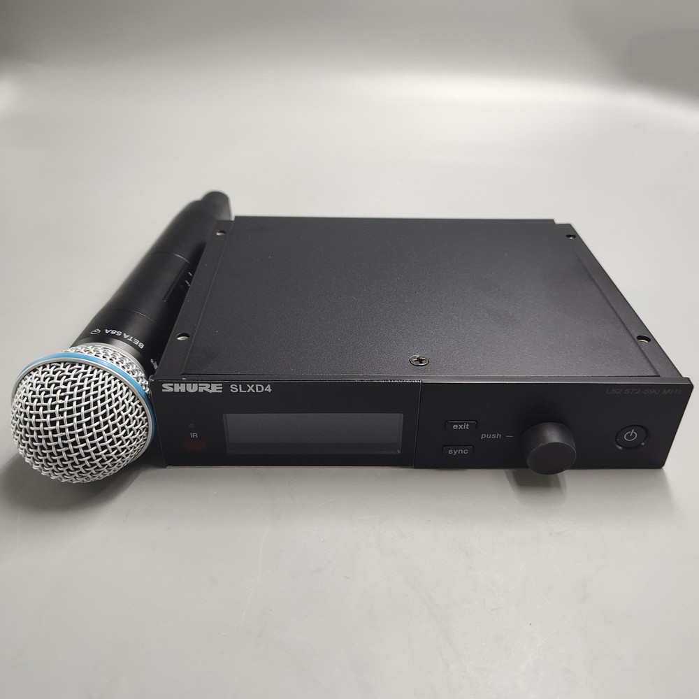 SLXD4 / Beta58A Handheld Wireless Vocal System w/ BETA58 Microphones Express