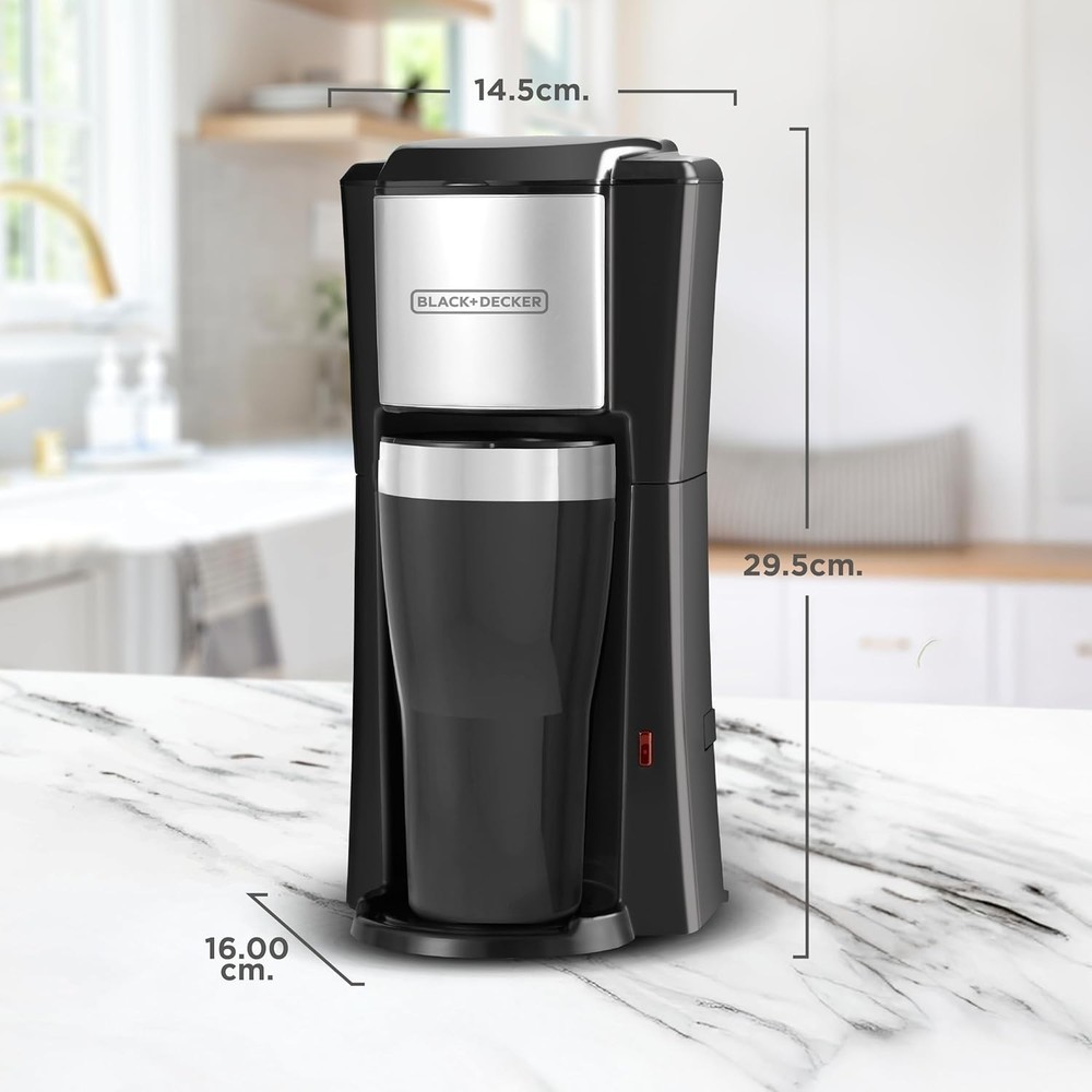 Single Serve Coffeemaker Black