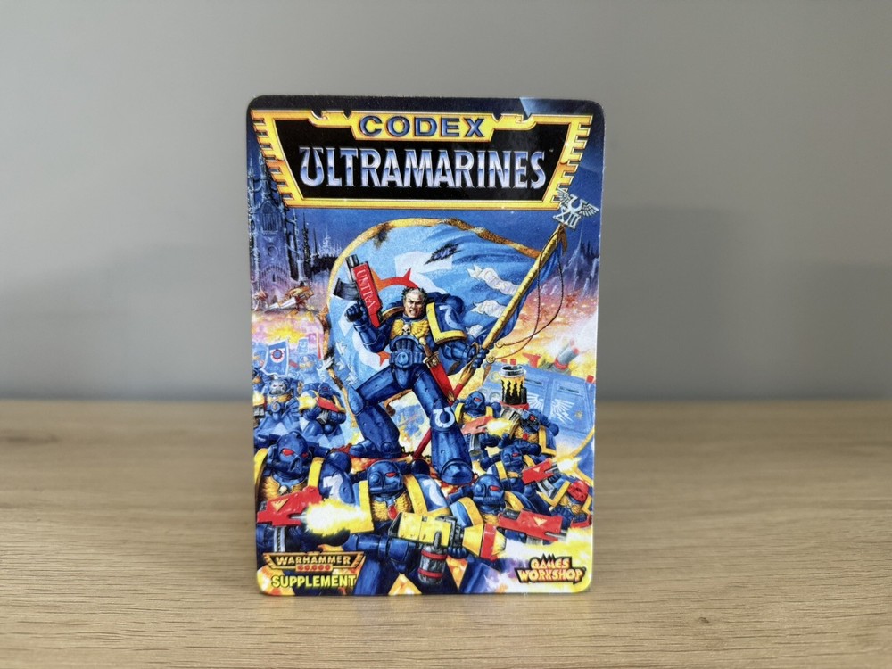 Warhammer 40,000 Ultramarines 2nd Edition Codex Coaster