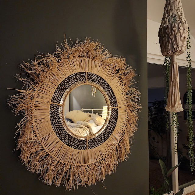 4 1/2" Round Replacement Mirror, Hand Cut, Custom Cut
