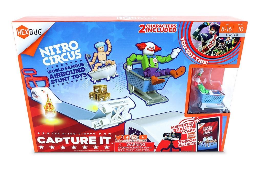 Innovation First Labs - Hexbug Nano Nitro Circus - Capture It!