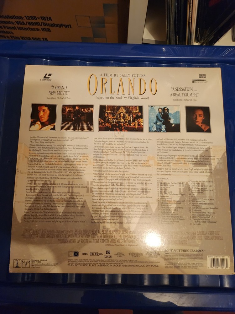 Orlando Laserdisc