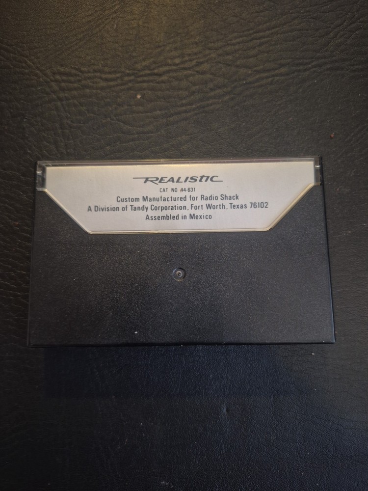 Realistic Cordless Cassette Head Cleaner And Demagnetizer