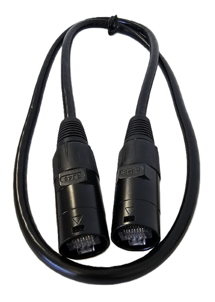 Audio2000'S E40 Series 1-10ft, Cat5e Cat6E Cable-Ethercon Compatible, RJ45