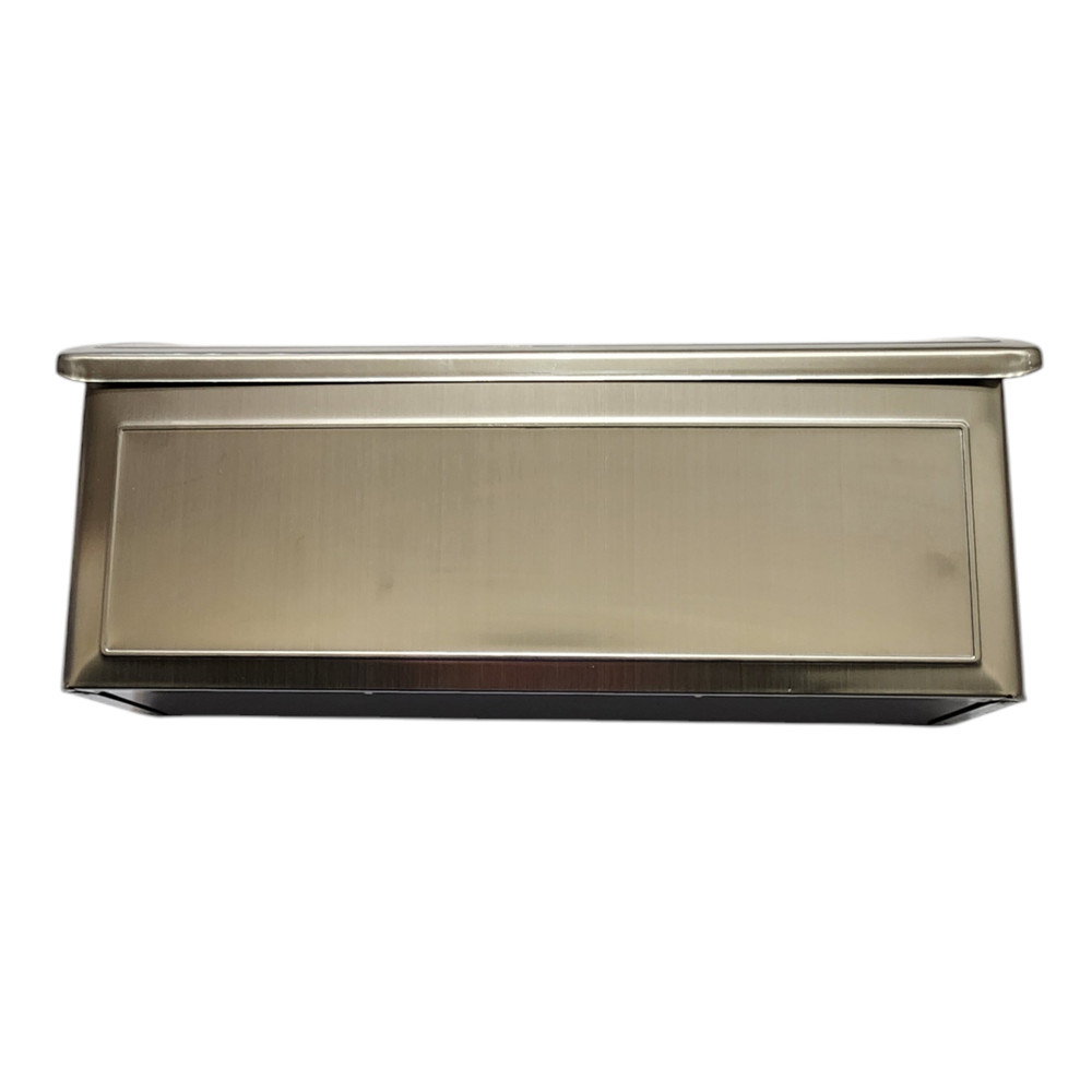 Architectural Mailboxes Venice Stainless Steel Wall Mount Mailbox Small