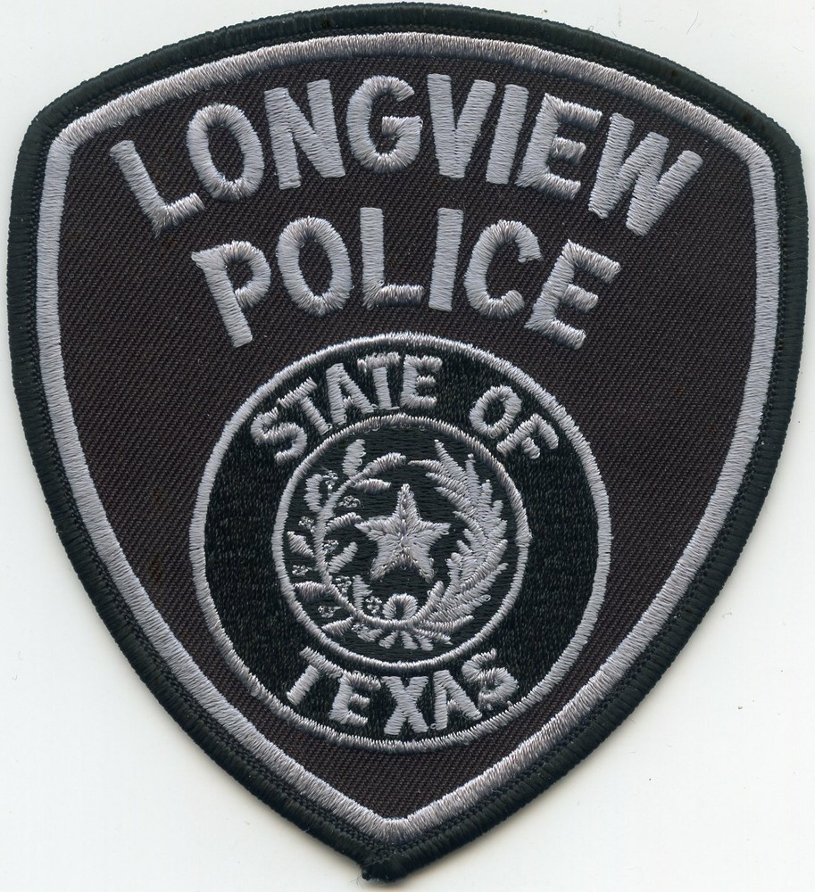 LONGVIEW TEXAS TX subdued POLICE PATCH