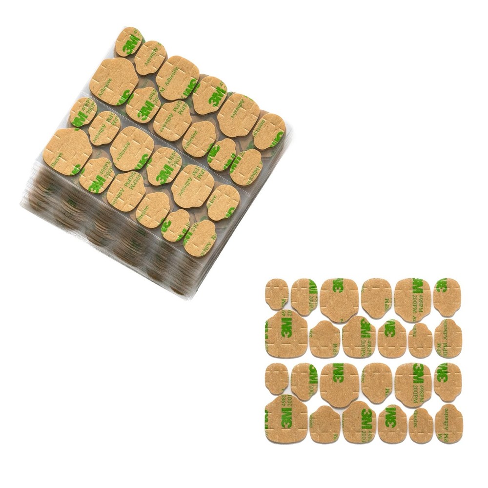 3M Nails Adhesive Double sided Tabs 25Sheets for Press On False Nail( All sizes)