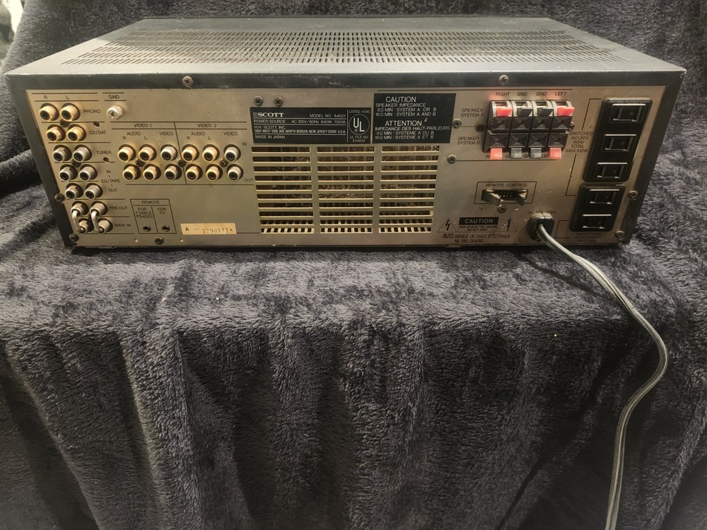 Scott Integrated Amplifier Model A4001