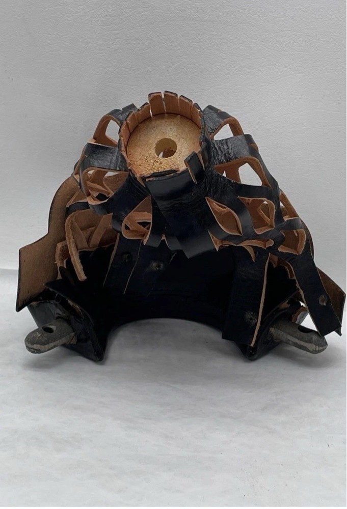 4 NOS Replacement Billiard/Pool Corner Pockets Baskets Black Leather