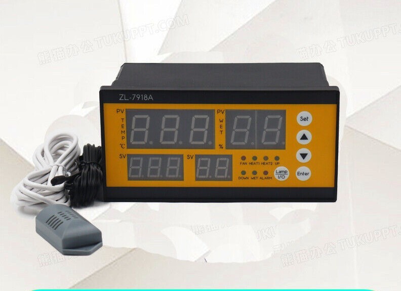 Automatic Egg Incubator Controller XM-18S Thermostat Temperature Humidity Sensor