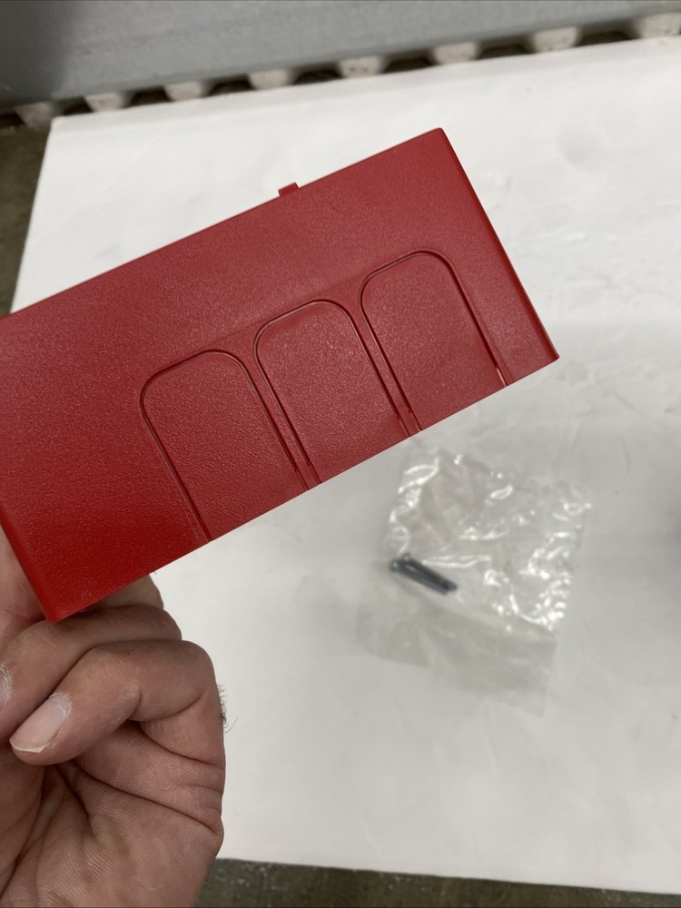 SpectrAlert Advance System Sensor - SPBBS Wall Back Box Skirt - Red New