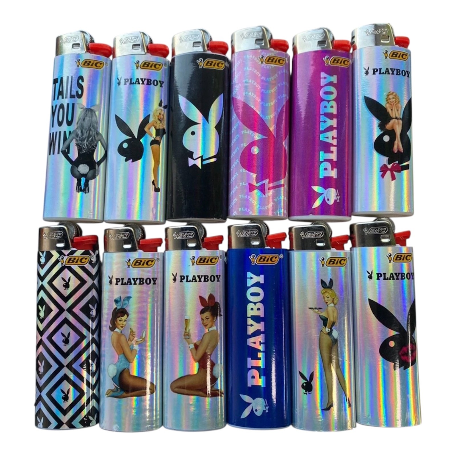 BIC Full-Size Lighters – Playboy Edition (Pack of 50)