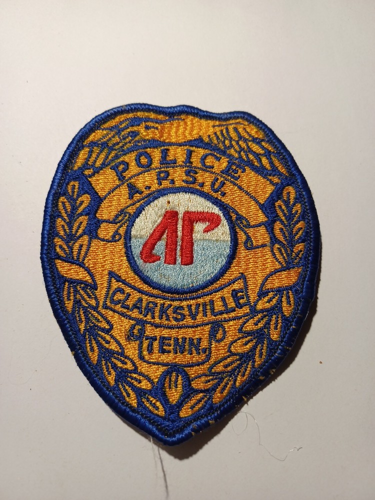 Police Security University Shoulder Patch