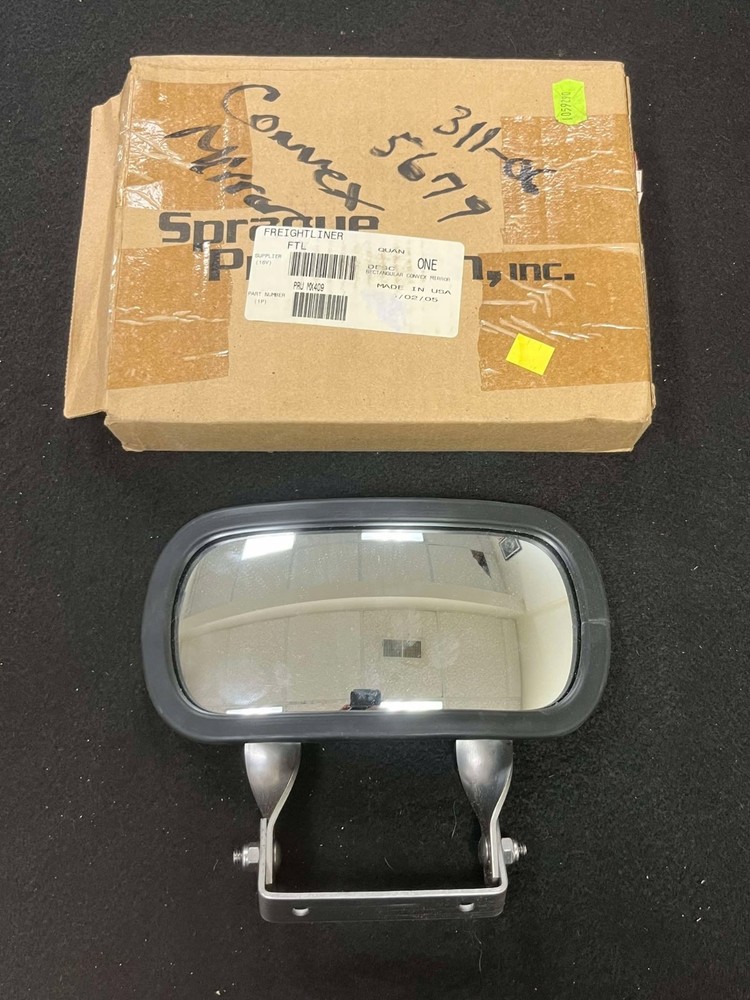 FREIGHTLINER MX409SSH RECTANGULAR CONVEX MIRROR W/ HARDWARE 8.25" x 4"
