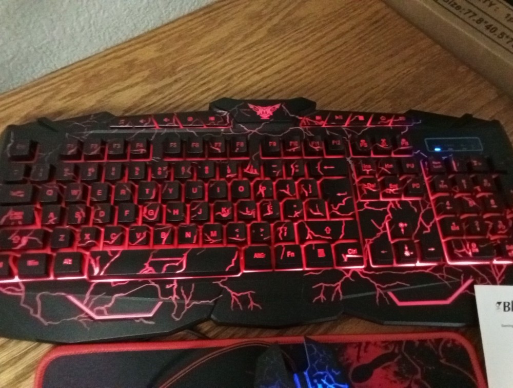 Bluefinger Gaming Keyboard With Mouse