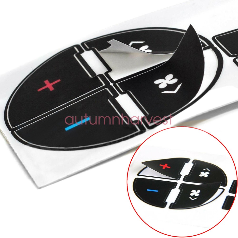 Climate Control Button Decal Dash Switch Sticker For 2007-2014 GMC Yukon XL 1500