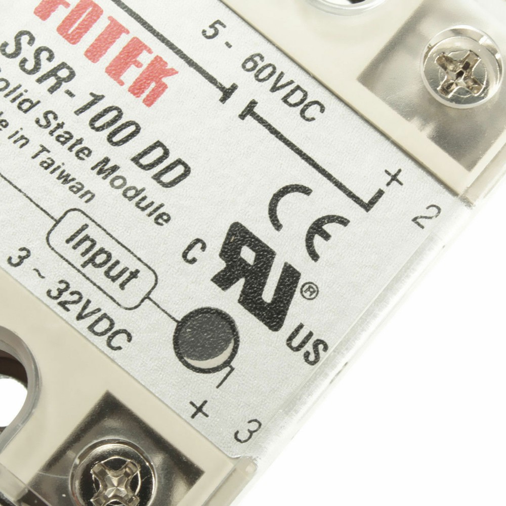 SSR-100 DD Solid State Module Solid-state Relay DC-DC 100A 3-32V DC/5-60V DC