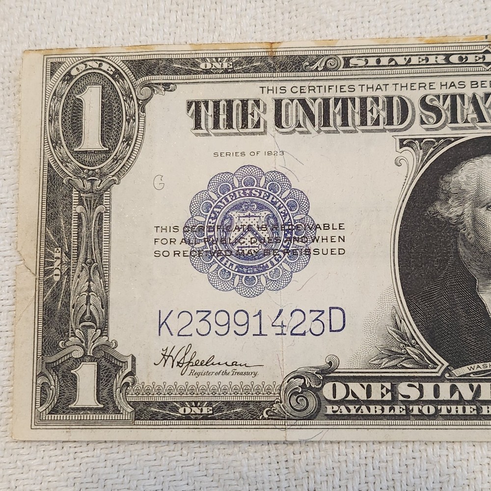 $1 US 1923 Mule Silver Certificate Fr237