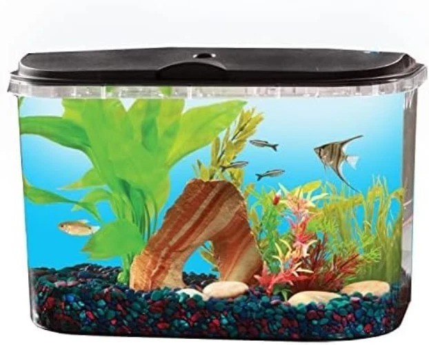 PanaView 5-Gallon Aquarium Kit with LED Lighting